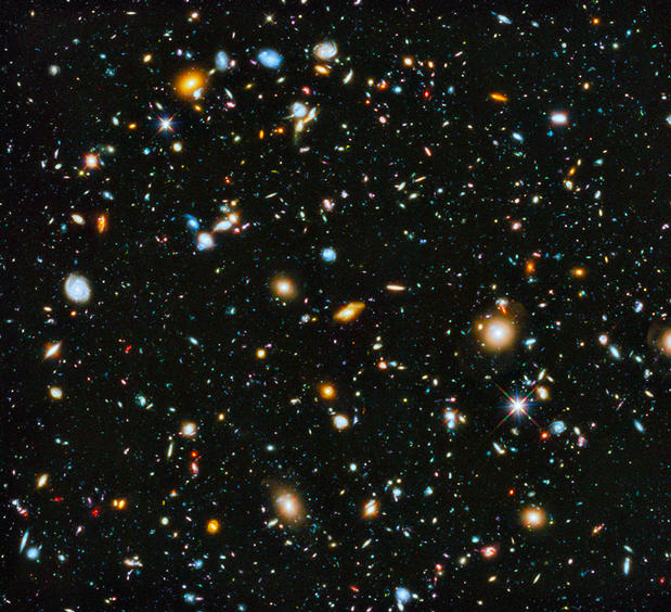 Image Taken by Hubble Space Telescope in IMAX movie Hubble