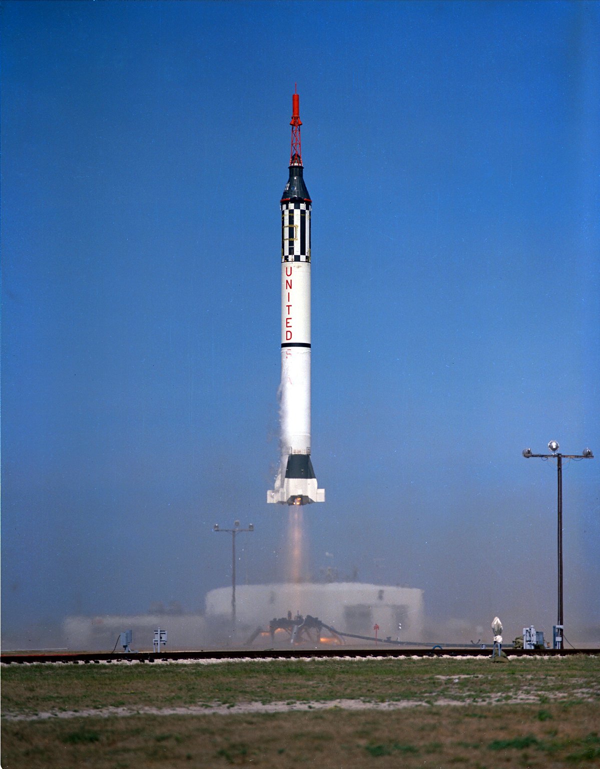 Mercury MR-2 rocket launch