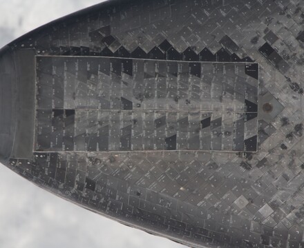 Thermal Tiles on space shuttle Endeavour