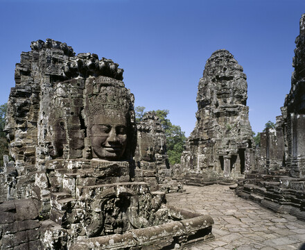 Bayon Temple in Angkor Empire