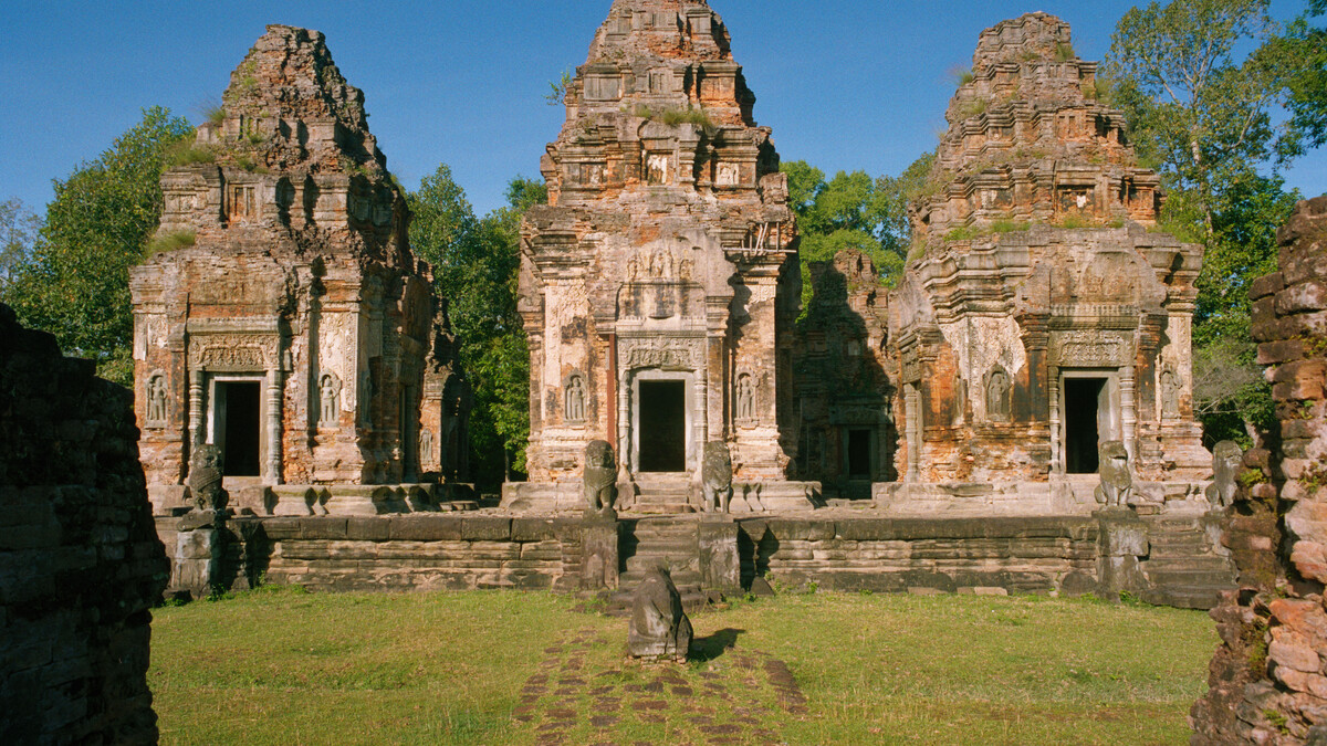 Preah Khan Temple in Angkor Empire