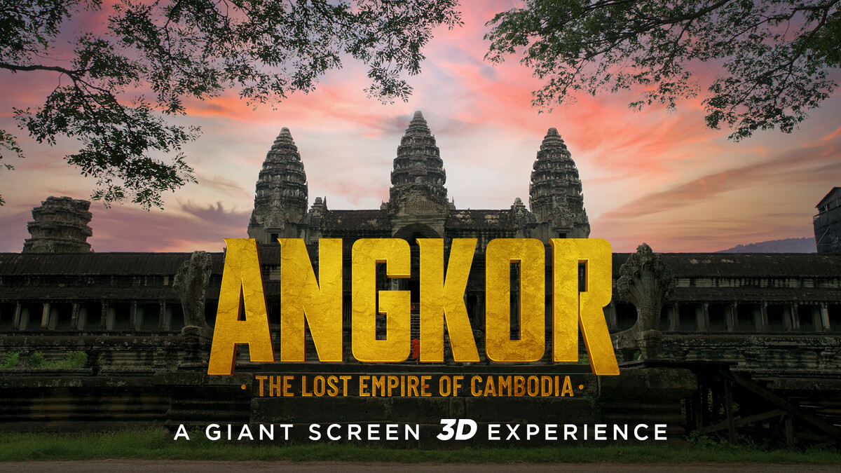 Horizontal Key Art of Angkor 3D: The Lost Empire of Cambodia